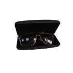 Hot Selling Durable Hard PU Leather Reading Glass Metal Cases