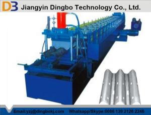 Quality Low Noise Highway Guardrail Machine , Automatic Roll Forming Machine ISO CE SGS wholesale