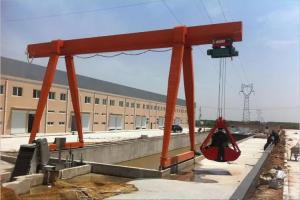 Quality A3 Electric Hoist Single Beam Gantry Crane 16Ton 7meters Lifting Height wholesale