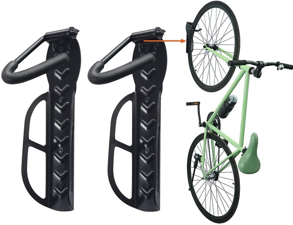 Features Bike Rack Garage Wall Mount Bike Hanger Storage System Vertical Bike Hook for Indoor Shed