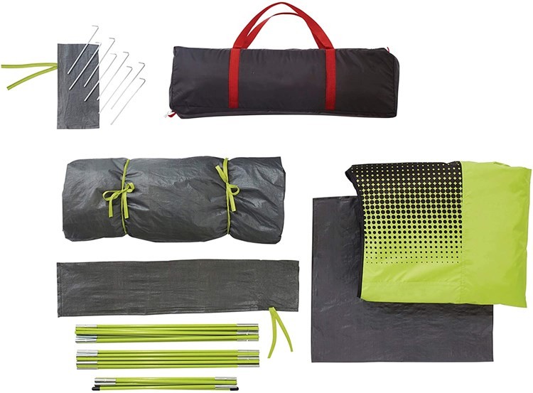 Coleman 4 Person Dark Room Sundome Tent For Fishing