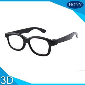 Quality Passive 3D Circular Polarized Glasses For Movies With ABS Materilas wholesale