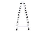 Q235 Commercial Fitness Accessories Steel Tube Ten Pairs Vertical Stand Dumbbell