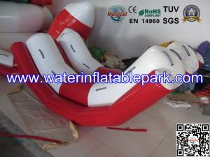 Quality Durable Inflatable Water Totter / PVC Tarpaulin Inflatable Water Games Seesaw wholesale