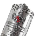 Wine Bottle Gold Red Wine Label Perfume Bottles Metal Sticker With Your ODM