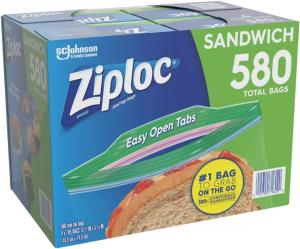 Quality PP Plastic Type Reusable Plastic Sandwich Bag 580 347 166 152 14 for Food Packaging wholesale