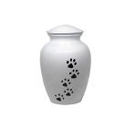 Durable Professional White Pet Urn , Beautiful Dog Urns Any Size Available