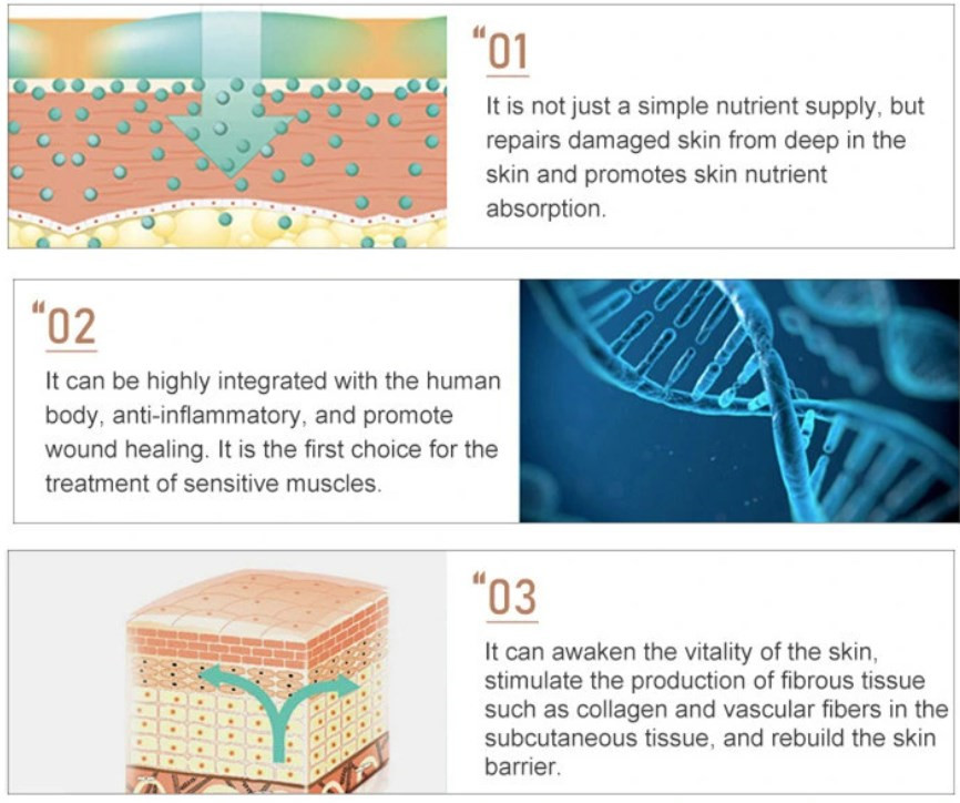 Anti Aging Skin Booster PDRN Baby Needle Injectable Mesotherapy
