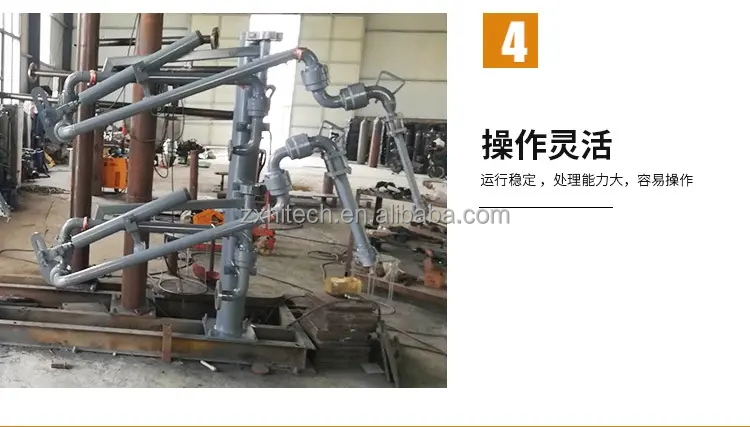 Refined oil Petrochemical top loading and unloading crane