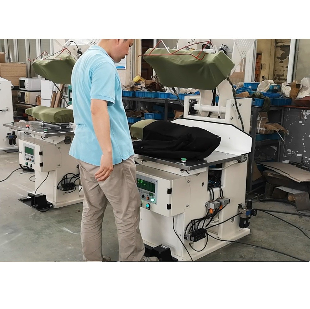 Touch Screen Dress Garment Steam Press Machine Vertical Man Jacket Suit Ironing Machine