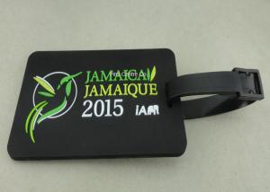 Quality Personalized Soft PVC Luggage Tag , 2D Eco Friendly Rubber Personalized Luggage Tags wholesale