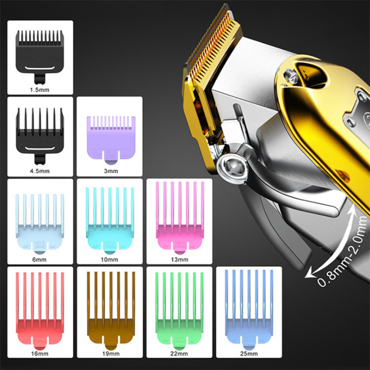 Lion Battery Electric Hair Trimmer , Professional Barber Shop Hair Clippers