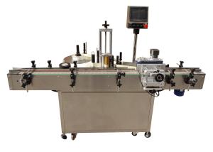 Quality OEM SS304 Automatic Barcode Label Applicator For Flat Round Glass Beer Bottle wholesale