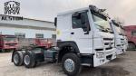 Water Cooled Engine Used Howo Tractor Truck 6x4