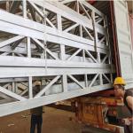 Prefabricated Steel Roof Trusses Q235 Material Galvanized Surface