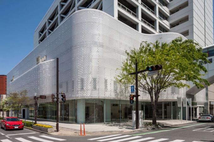 Exterior Wall Cladding Aluminum Sheets With Perforated Patterns For Building Decoration 2