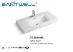 Modern Ceramic Wash Basin Chaozhou Bowl Designs Small Hand Wash Bathroom Deep