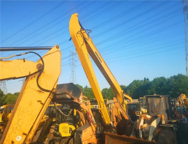 Used Komatsu Crawler Excavator PC220-6 with 18 Meters Long Reach Boom PC200-6,