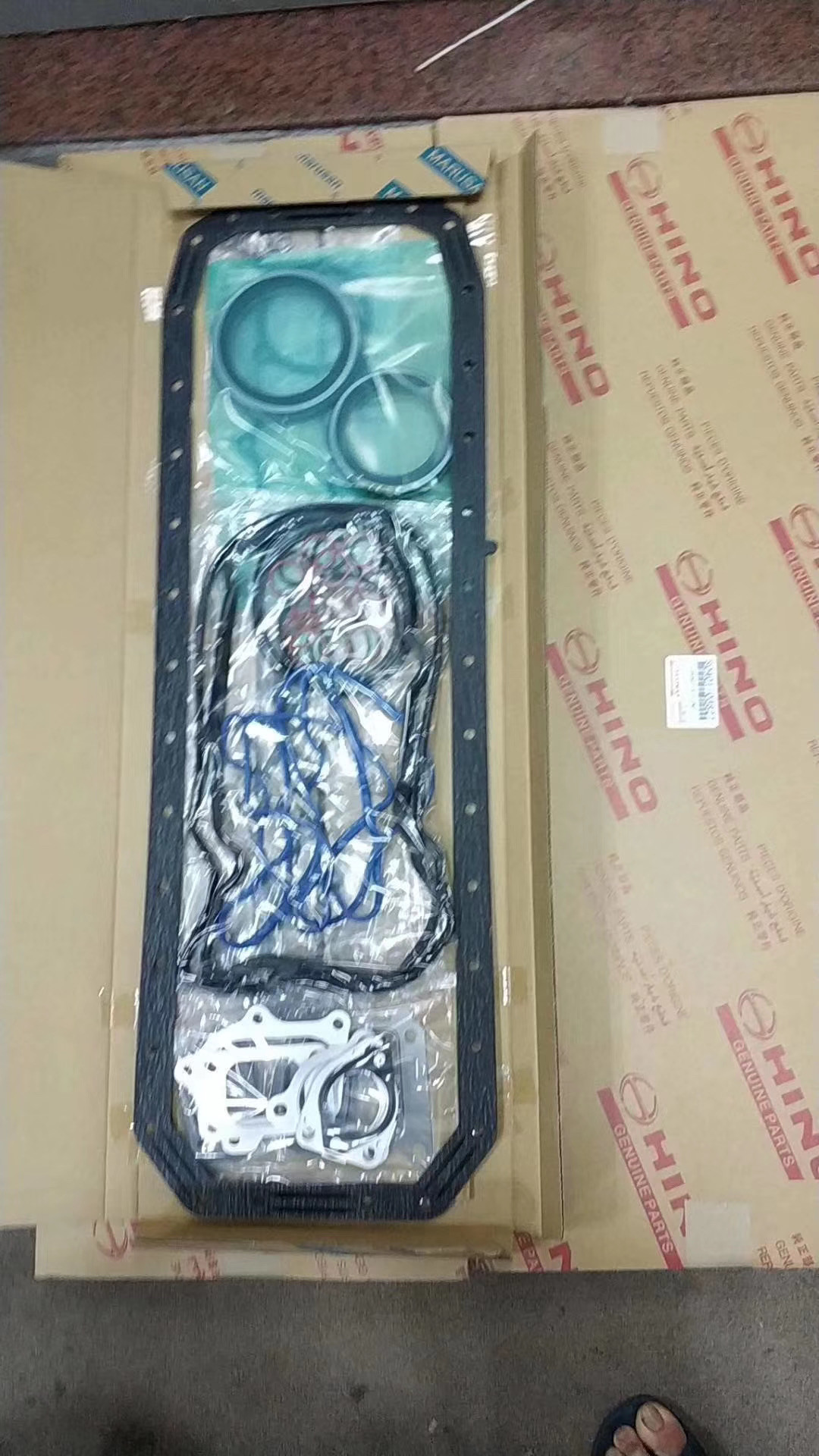 Hino Engine Cylinder Head Gasket J08C J08E Excavator Full Gasket Kit J08C-JT J08C-TP J08C-TI Overhau Set