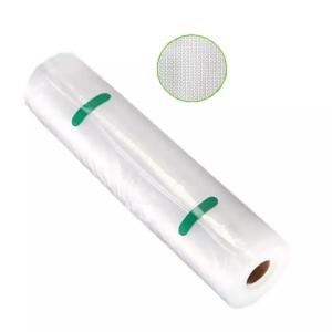 Quality OEM Nylon Textured Vacuum Sealer Plastic Bags Food Saver Roll Custom Length wholesale