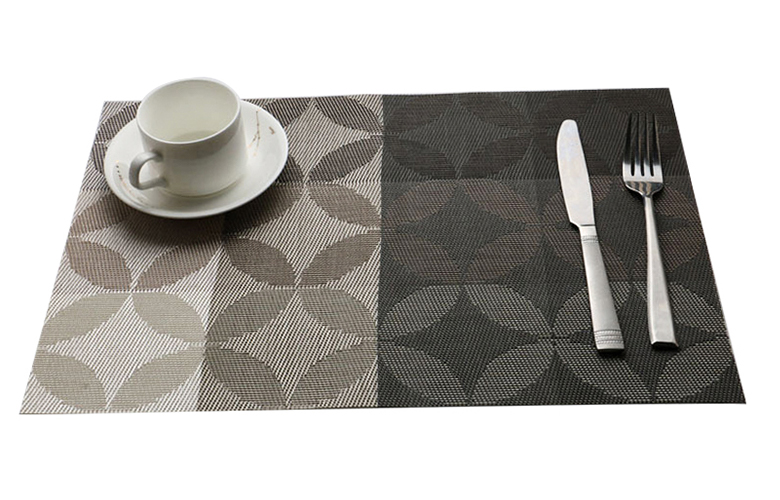 30*45cm or Customized Size PVC Table Mat for Restaurants Heat Resistant and Reusable