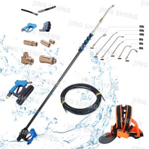 Quality 25ft Carbon Fiber High Pressure Pole For Cleaning Building Exteriors Simple Efficient wholesale