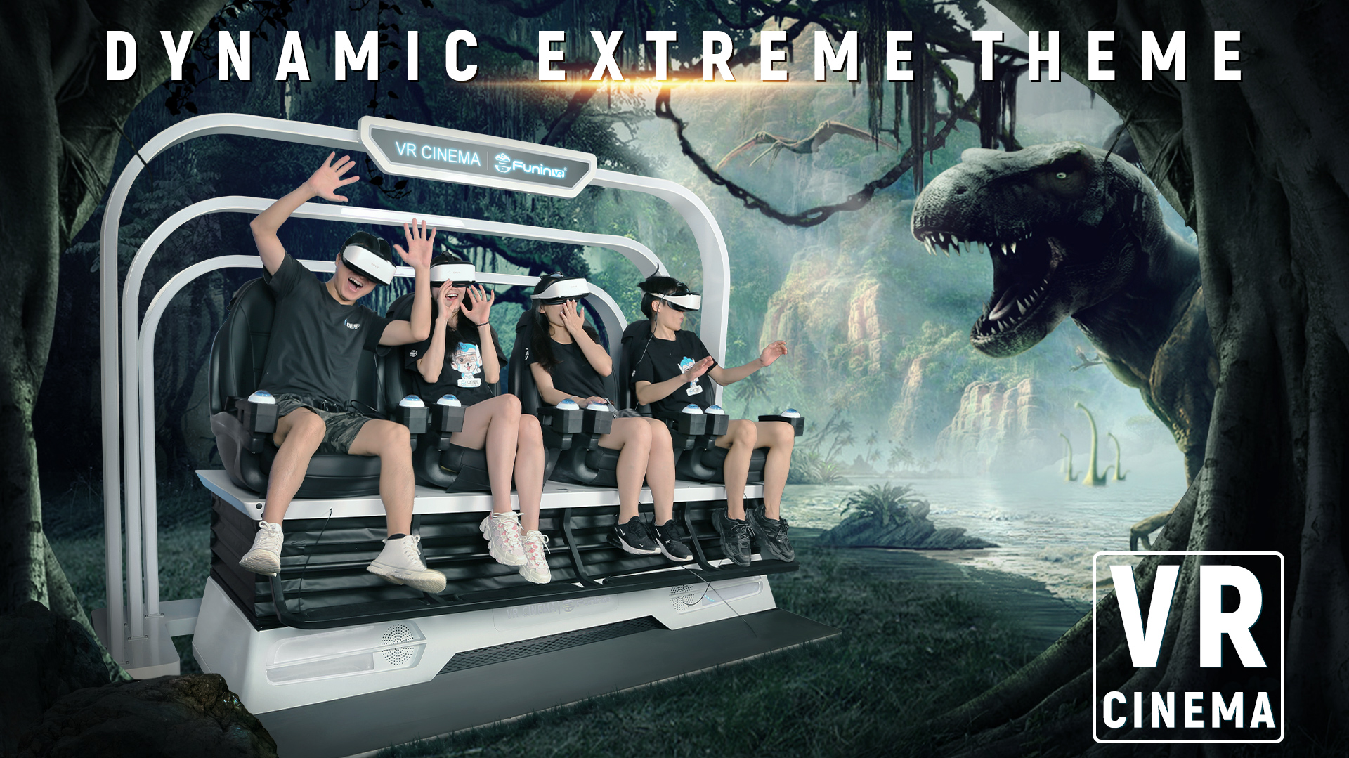 Virtual Reality Journey VR Amment Park HD Visual Effects