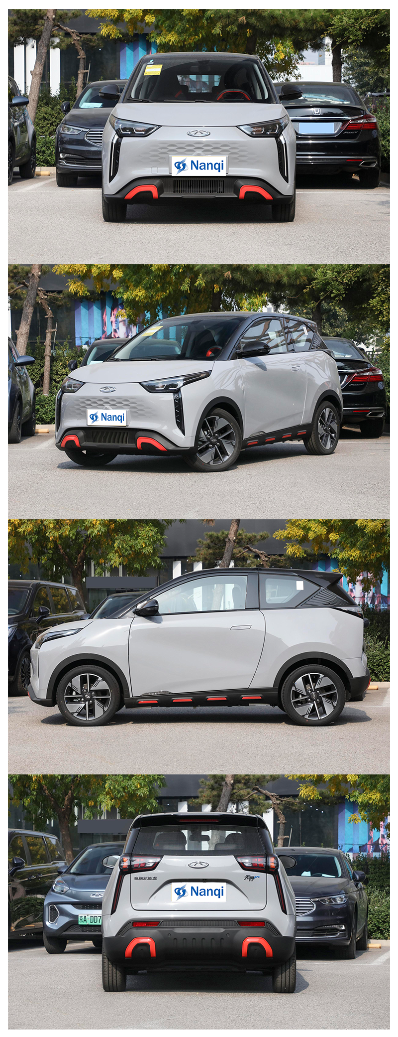 Chery 3 Door 4 Seater Hatchback New Energy Vehicle Chery Unbounded Pro