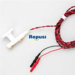 Reusable Biopolar EMG Stimulant Electrode Flat Iron Type