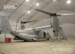 30M Temporary Outdoor Aircraft Airplane Hangar Tent with Hard Wall