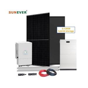 Quality Solar Roof Tiles Photovoltaic System 5kw 10kw 15kw 20kw Hybrid Solar Storage System wholesale