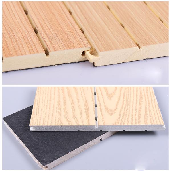 Cheap Waterproof Wood Plastic Composite WPC Sound Absorbing Panels OEM for sale