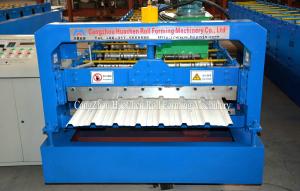 Quality Speed 10 - 15m / min Roofing Sheet Roll Forming Machine For Construction Material wholesale