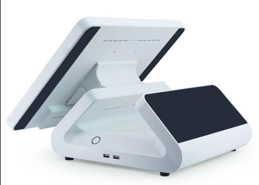 Advanced Dual 15.6'' HD Touch Screen POS Terminal Model 401 with Win/Andriod Support
