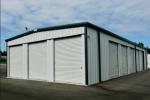 Q235 Square Beam Prefab Metal Garage Kits Hot Dipped Galvanized