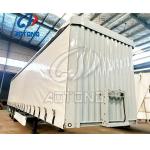Main Beam Height 500mm Tri-axle Three Side Open Container for Turkmenistan