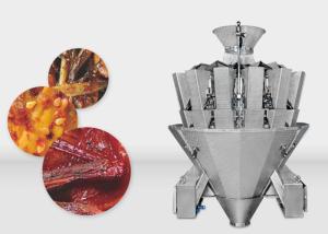 Quality Timing Hopper 14 Head 1500W Anchovy Fish Weigher wholesale