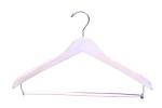 Betterall Contoured Hotel Usage White Wooden Hangers