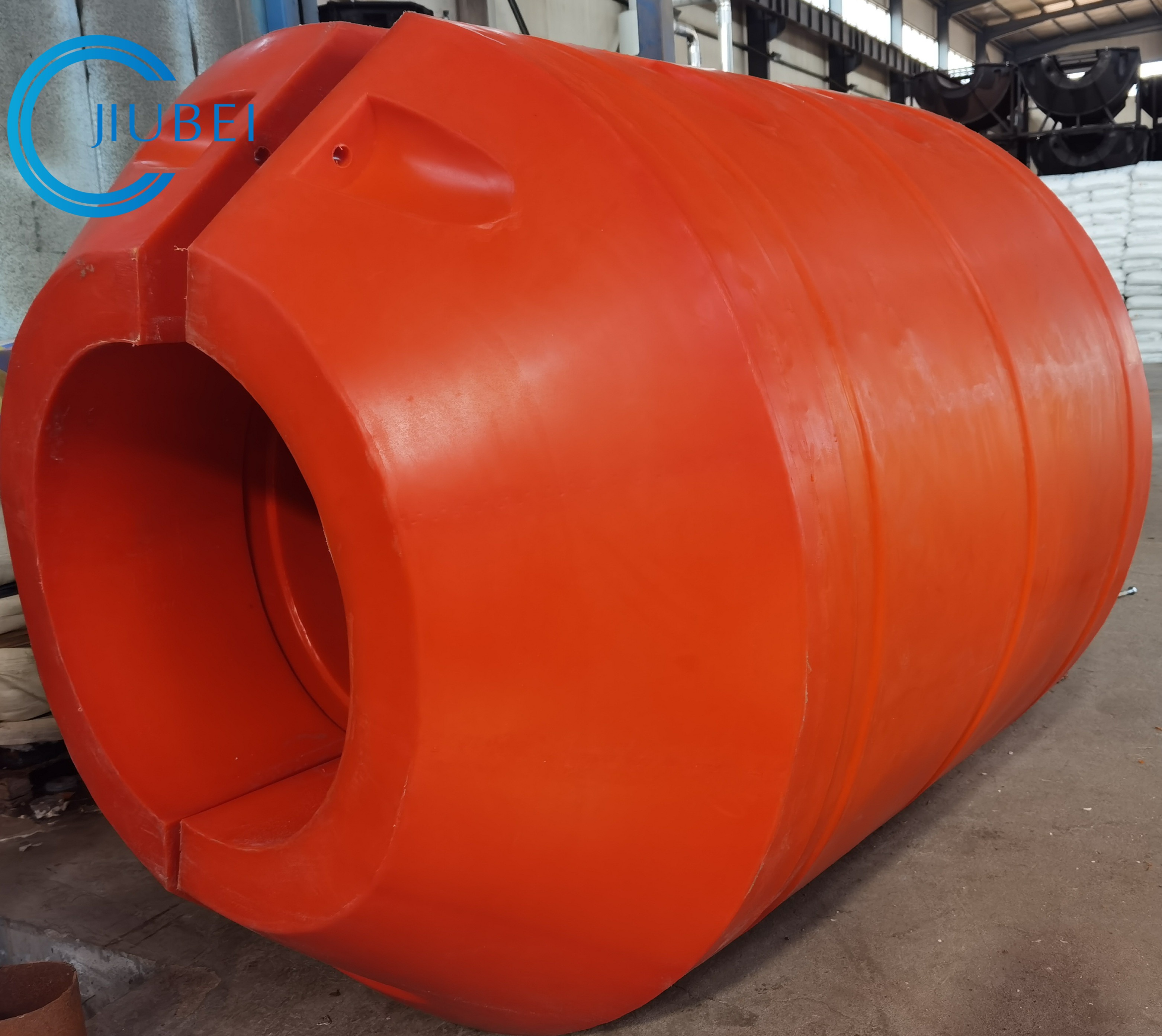High Density Foam Filled Pipe Floater For Marine Dredging Sand / Slurry Discharging Project