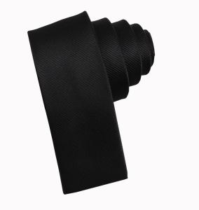 Quality Woven Microfiber Polyester Tie fashion flat tie wholesale