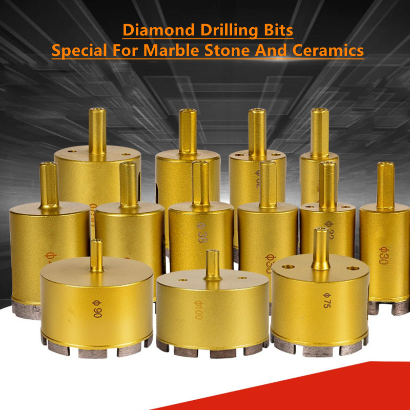 Stone 100mm Diamond Core Drill Bit , 68mm Sintered Diamond Drill Bits