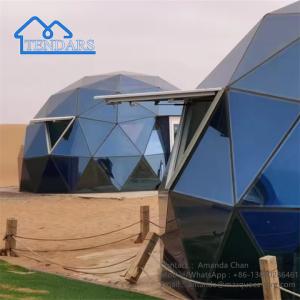 Quality Outdoor Aluminum Camping Hotel Dome House Glass Tent For Glamping Event wholesale
