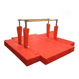 Quality Waterproof Gymnastics Equipment Bars Red Fitness Equipment Steel Material wholesale