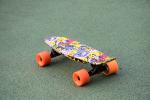 Plastic Portable Electric Skateboard , Colorful Fastest E Skateboard Fish Board