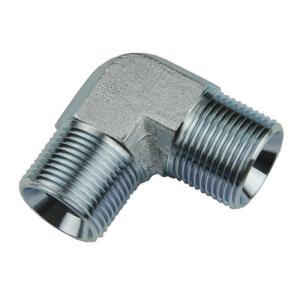 China Npt Carbon Steel BSP Thread Adapter / Hydraulic Elbow Joint Pipe Fittings on sale