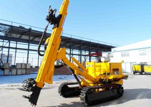 Quality Crawler Mounted Anchor Drilling Rig With Full Hydraulic Power Head JKM458 wholesale