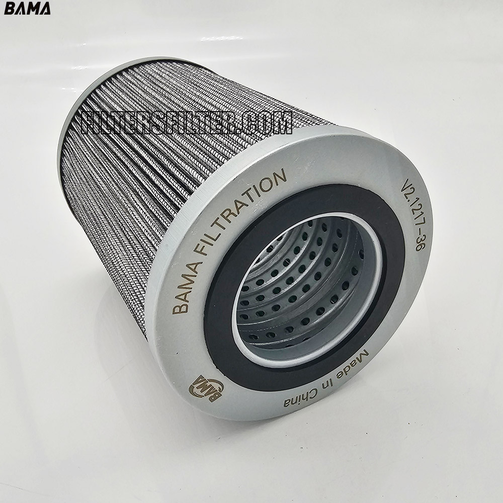V2.1217-36 Heavy Equipment Return Oil Filter with 8 bar Max. Will. Differential Pressure