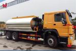 Euro 4 Asphalt Distributor Truck 16t Heating Spraying Truck