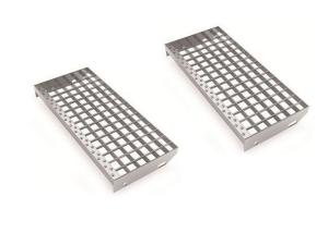 Quality Easy Maintenance Stainless Steel Floor Grilles , Stable Metal Driveway Drainage Grates wholesale