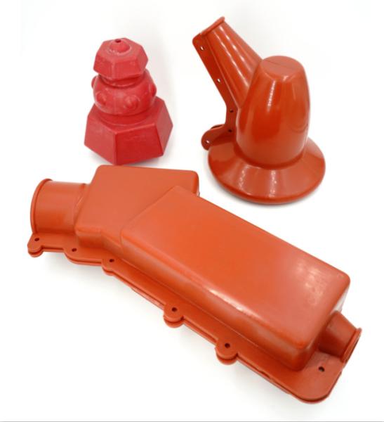 Insulate Case Silicone Rubber Cover Custom Color For Electronic Field , Auto